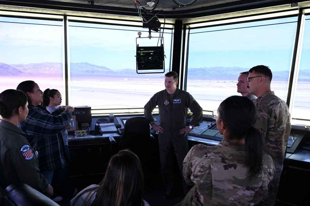 926th Wing Airmen Tour Creech Air Force Base