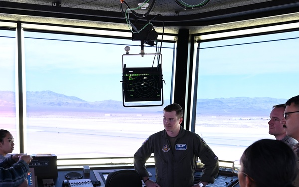 926th Wing Airmen Tour Creech Air Force Base