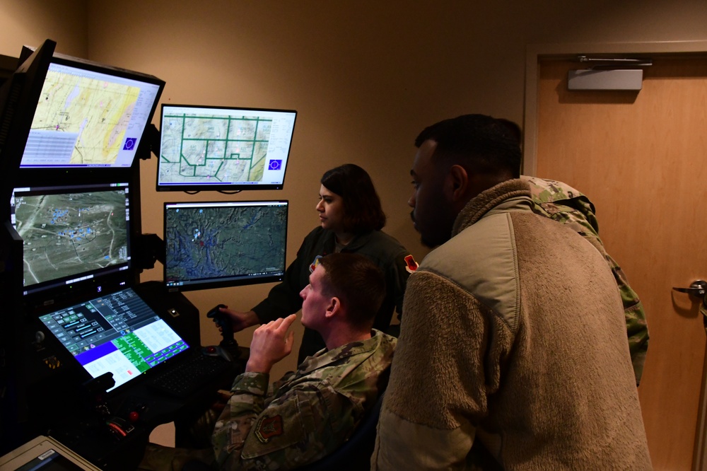 926th Wing Airmen Tour Creech Air Force Base