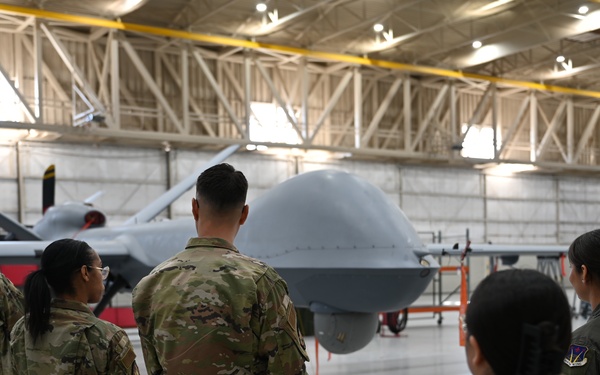 926th Wing Airmen Tour Creech Air Force Base