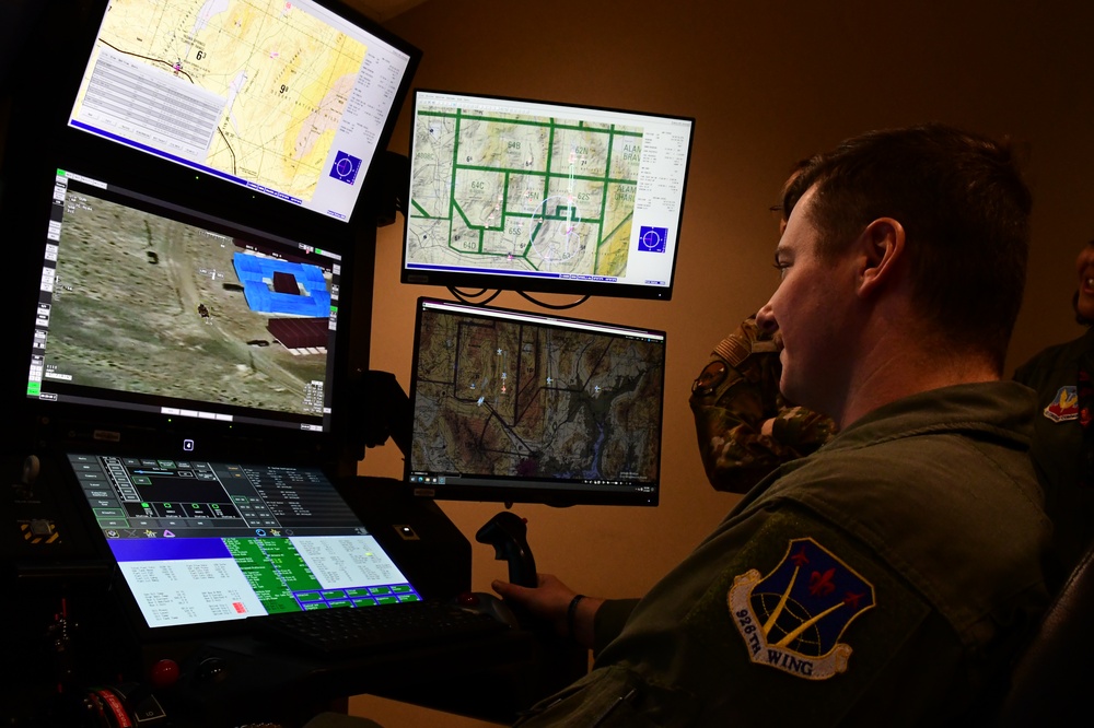 926th Wing Airmen Tour Creech Air Force Base