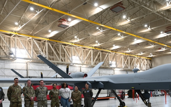926th Wing Airmen Tour Creech Air Force Base