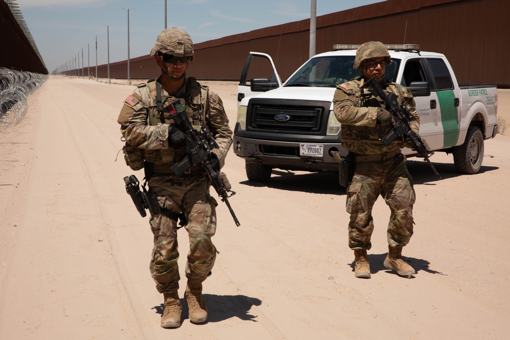 759th Military Police Battalion supports southern border mission
