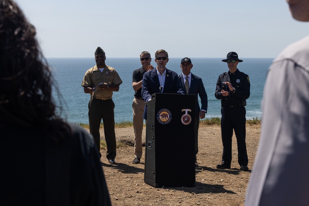 Camp Pendleton celebrates San Onofre State Beach lease agreement