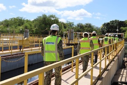 NAVFAC PAC commander visits Waste Water Treatment Plant on JBPHH