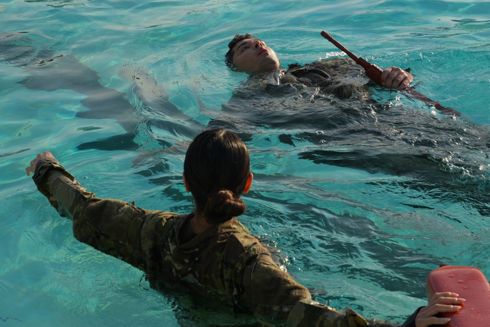 Operation Lone Star Combat Water Survival Training