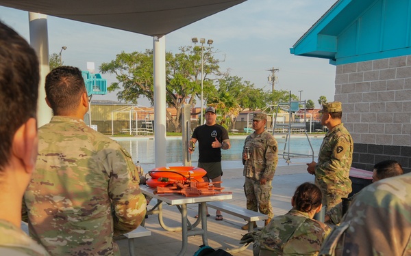 Operation Lone Star Combat Water Survival Training