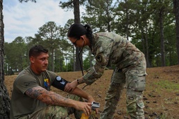 Sgt. Kyle Everett Leads Medical Support at Region Three Best Warrior