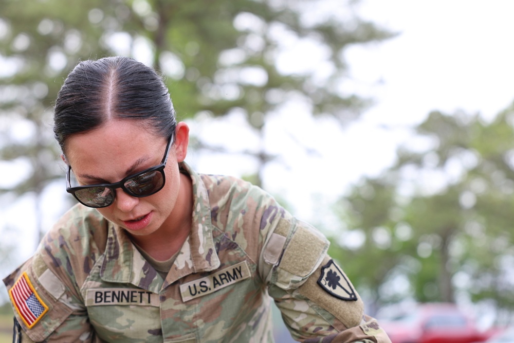 Sgt. Kyle Everett Leads Medical Support at Region Three Best Warrior