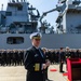 CFAS Commander Capt. Fontaine Attends JMSDF JS Uraga Arrival Ceremony