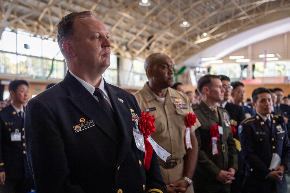 CFAS Commander Capt. Fontaine Attends JMSDF ARDB 7th Anniversary Ceremony