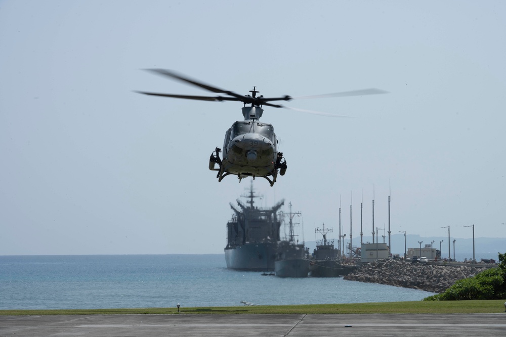 White Beach flight operations