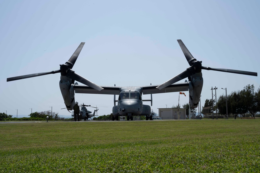 White Beach flight operations