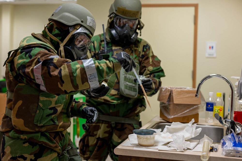 Postured to respond - 18th MDG holds mass casualty exercise