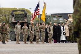 U.S. Army and Allies Participate in Estonia's Veteran Day Ceremony