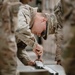 Combat engineers prepare equipment for training in Tunisia