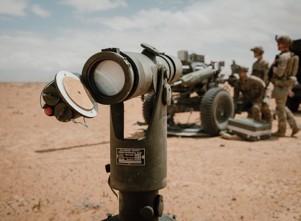 Artillery Sky Soldiers conduct training in Tunisia