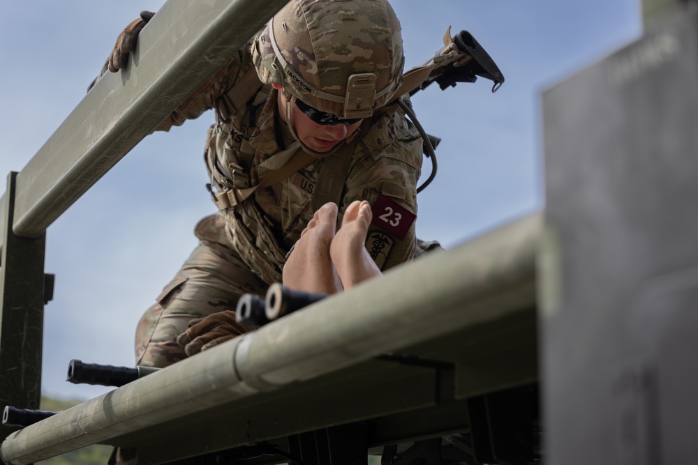 Medical Evacuation for Expert Field Medical Badge