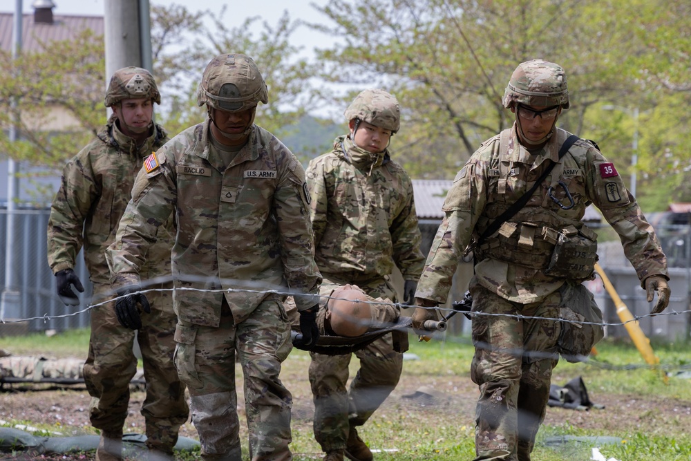 Medical Evacuation for Expert Field Medical Badge