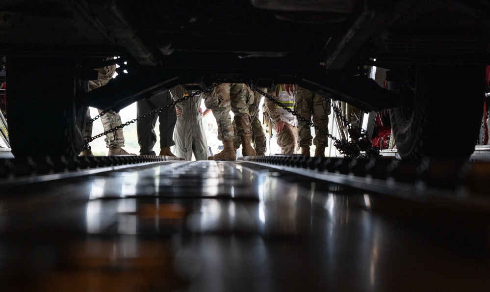 Agile Bison 25-1 tests off-loading procedures across Europe