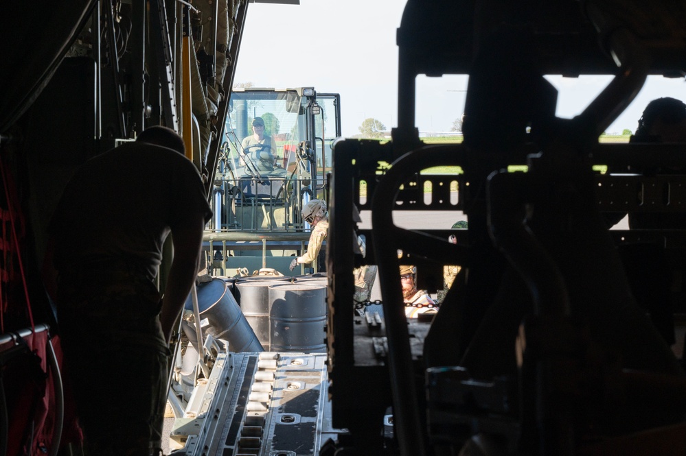 Agile Bison 25-1 tests off-loading procedures across Europe