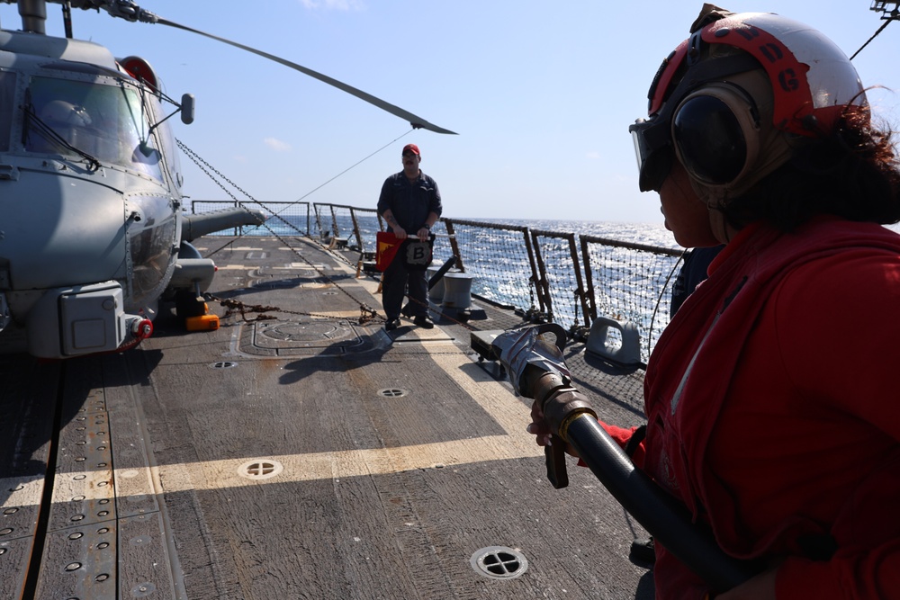 USS Gravely Conducts Mass Casualty Drill