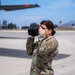 Tech. Sgt. Michelle Brooks captures the arrival of Nevada Adjutant General, Brig. Gen. D. Rodger Waters at Channel Islands Air National Guard Base, Port Hueneme, Calif. April 22, 2025