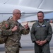 Brig. Gen. D. Rodger Waters, State of Nevada Adjutant General visits Modular Airborne Fire Fighting System (MAFFS) Spring Training
