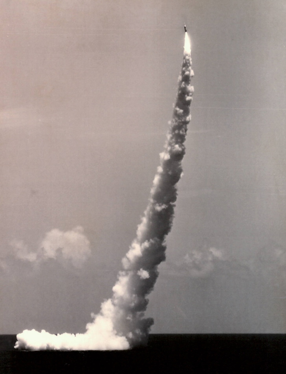 First Polaris A1 launch from USS George Washington