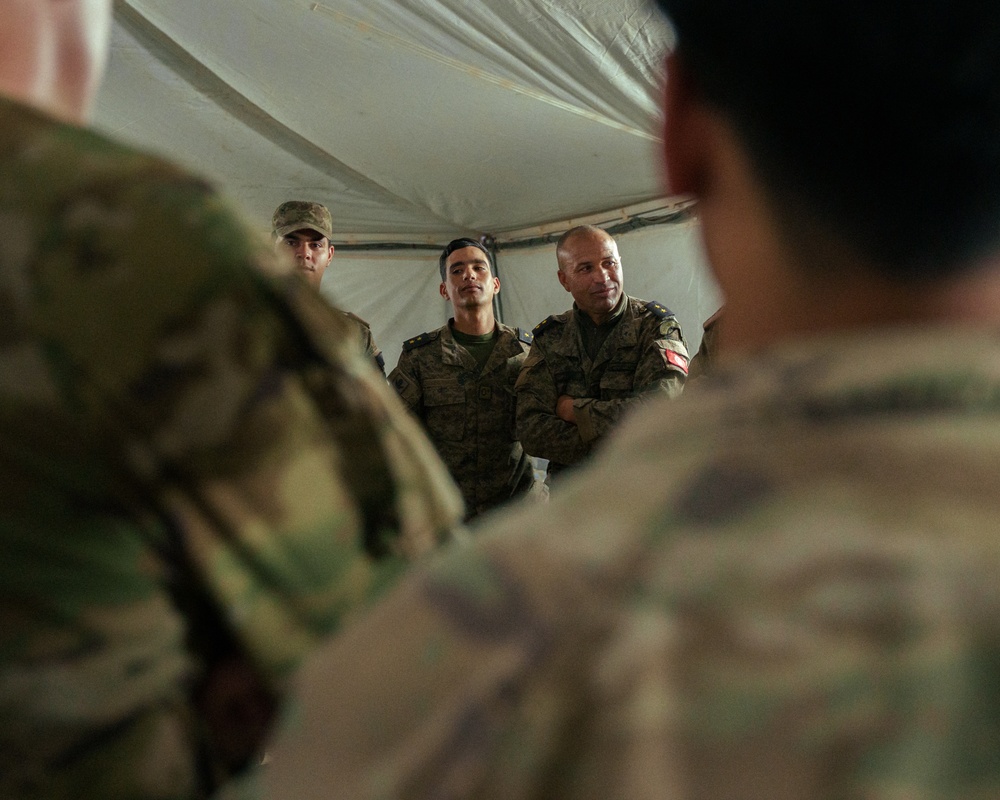 Paratroopers meet Tunisian partners for first time at African Lion 2025