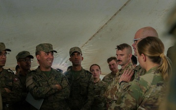 Paratroopers meet Tunisian partners for first time at African Lion 2025