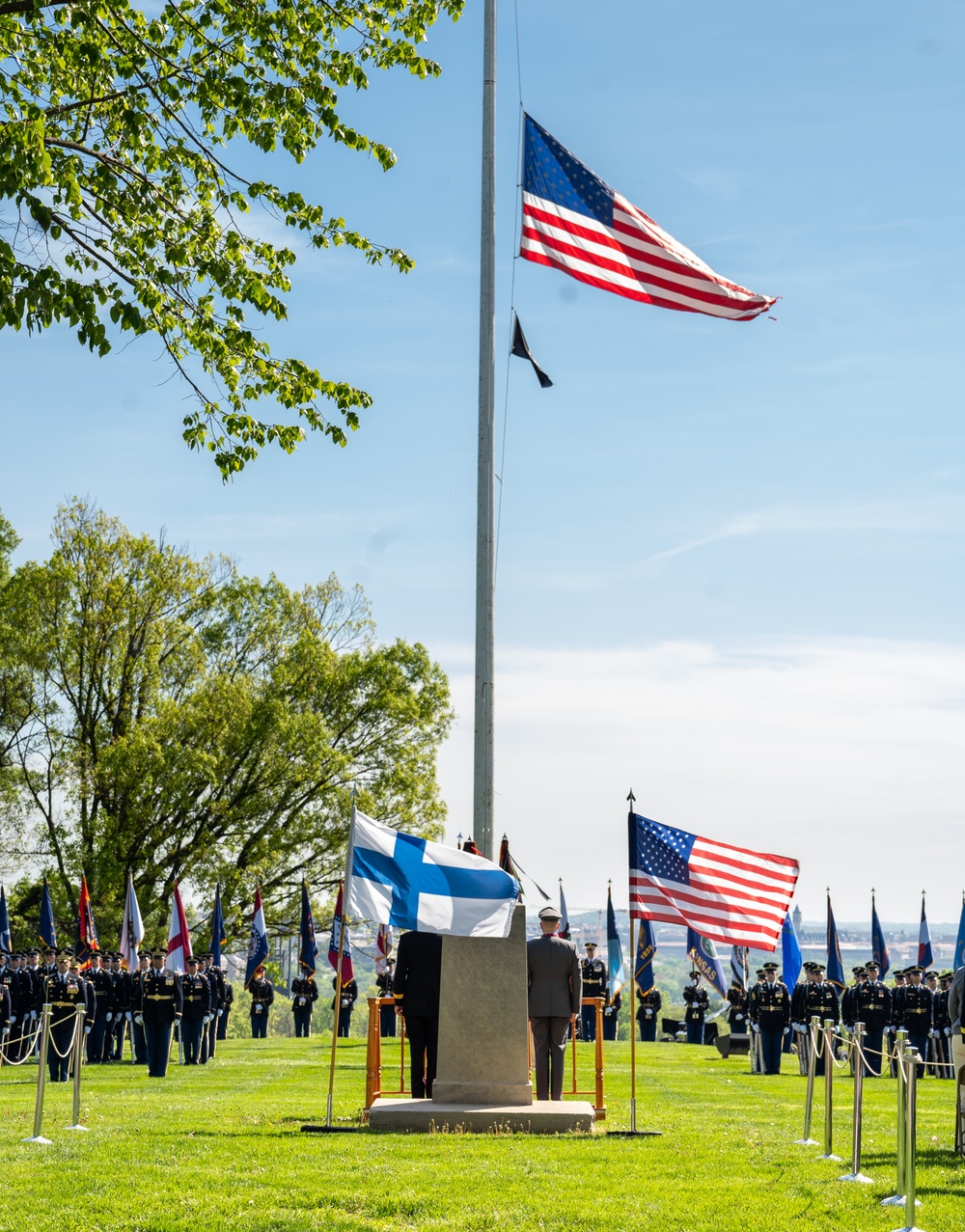 Army Full Honor Arrival Ceremony for Lt. Gen. Pasi Välimäki, Commander of the Finnish Army