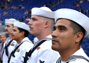 Fleet Week Fort Lauderdale service members attend Miami Marlins MLB baseball game