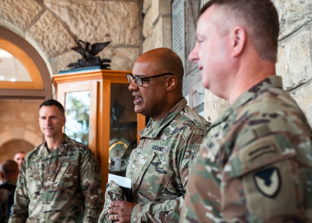 Army Material Command Coin Presentation