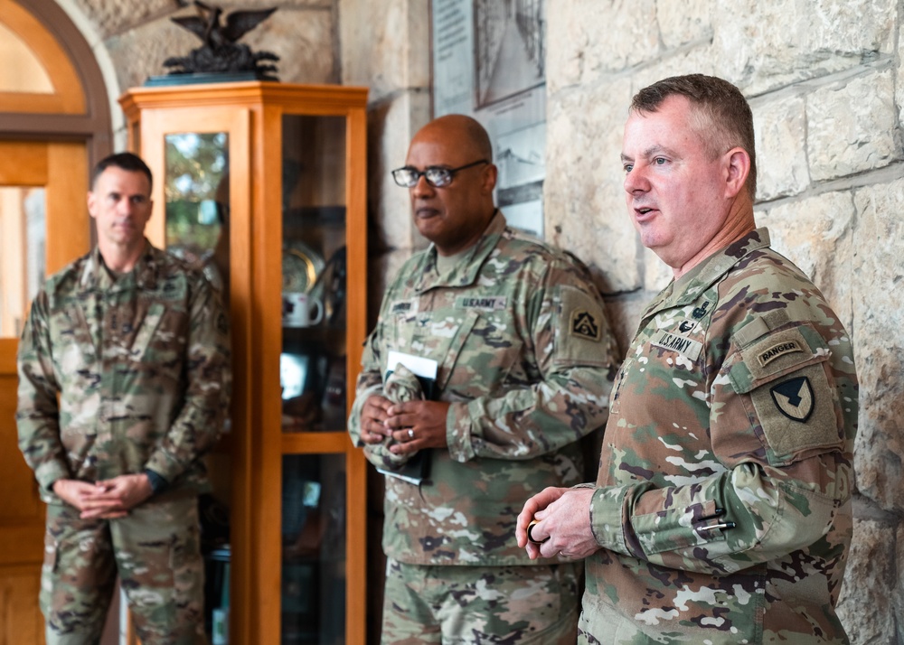 Army Material Command Coin Presentation