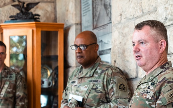 Army Material Command Coin Presentation