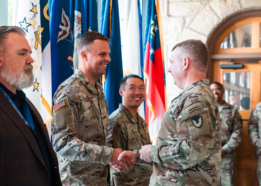 Army Material Command Coin Presentation