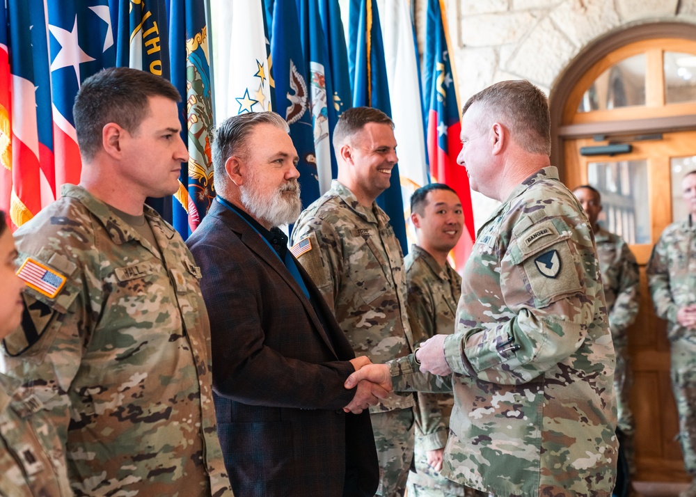 Army Material Command Coin Presentation