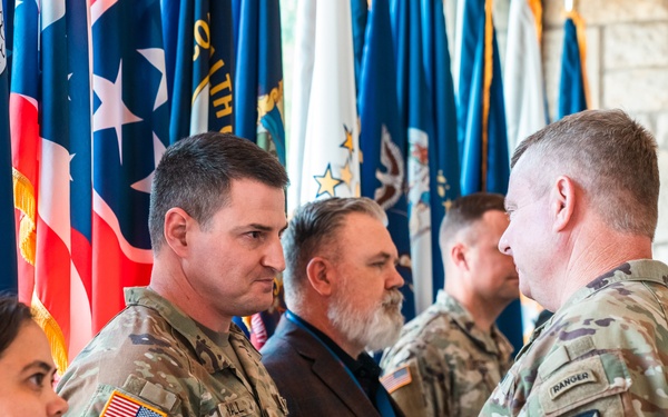 Army Material Command Coin Presentation