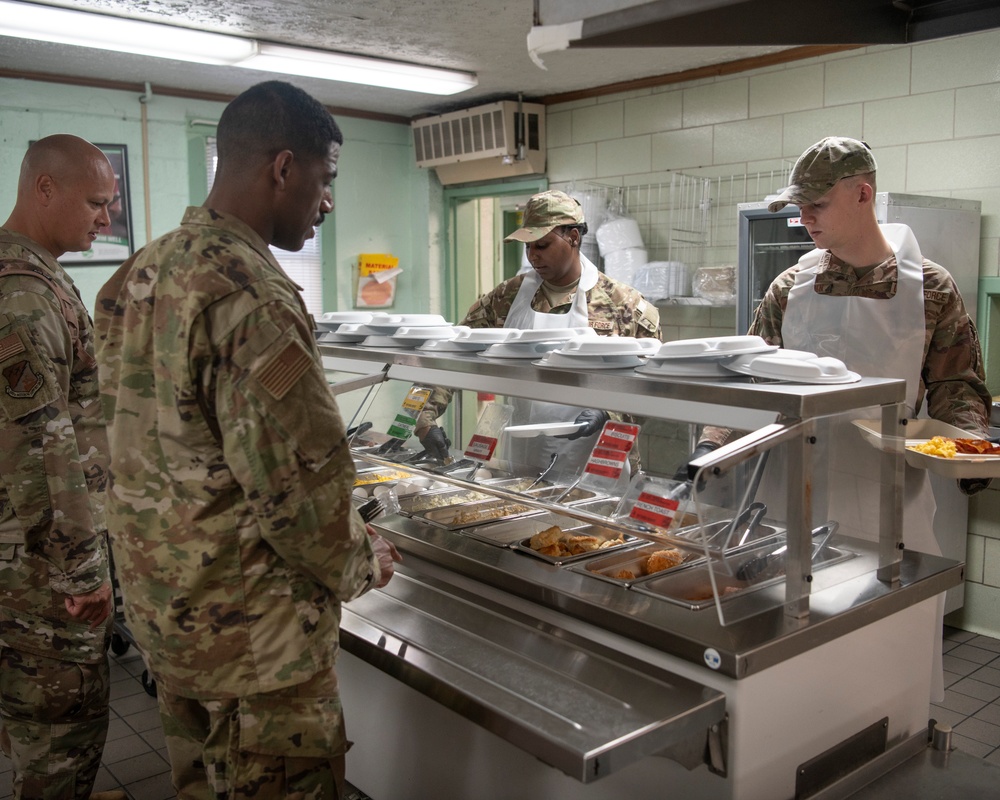 192nd Wing Base Services keep members nourished for joint exercise