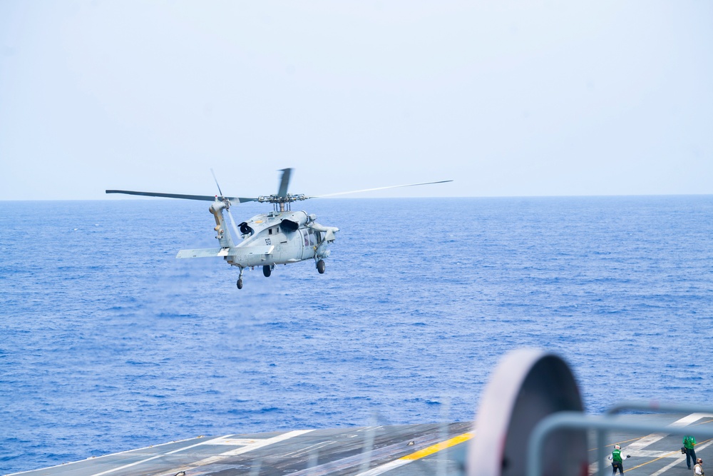 Nimitz Conducts Flight Operations