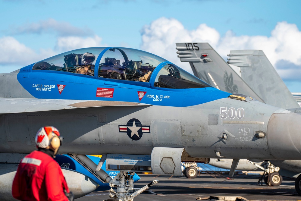 Nimitz Conducts Flight Operations