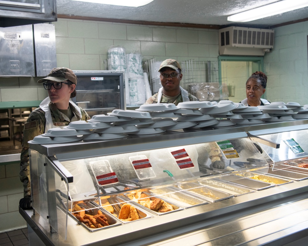 192nd Wing Base Services keep members nourished for joint exercise