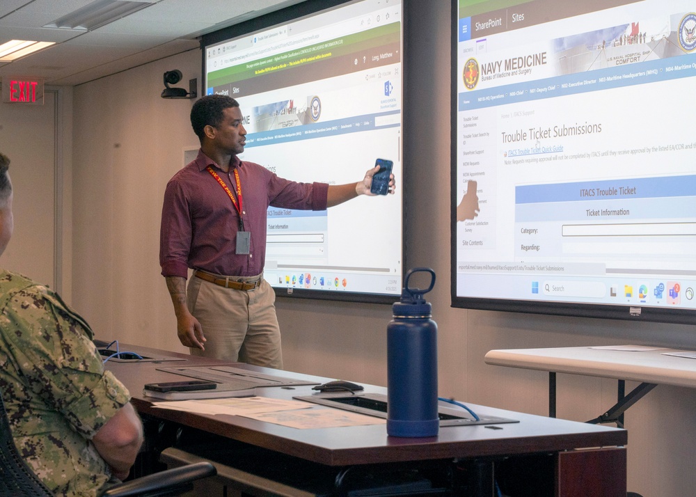 Navy Medicine Shines a Spotlight on IT Department