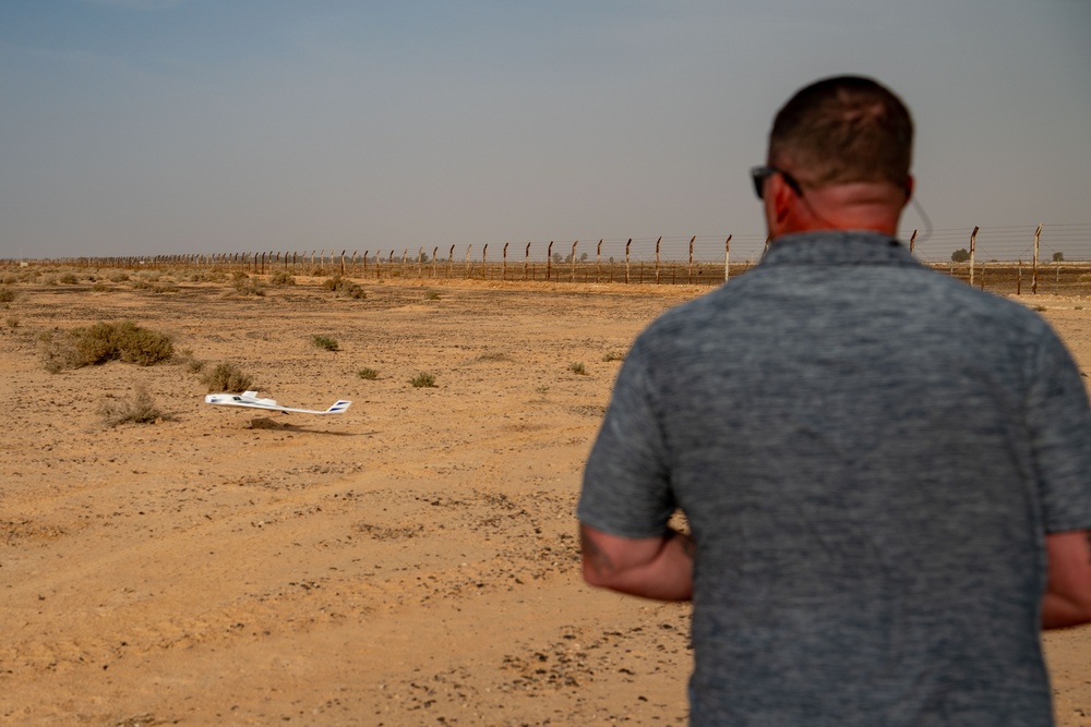 Testing defense effectiveness with drone maneuvers in the U.S. Central Command AOR