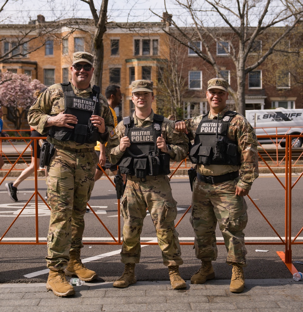 MA National Guard Supports Security at Boston Marathon