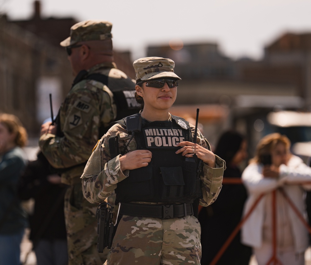 MA National Guard Supports Security at Boston Marathon