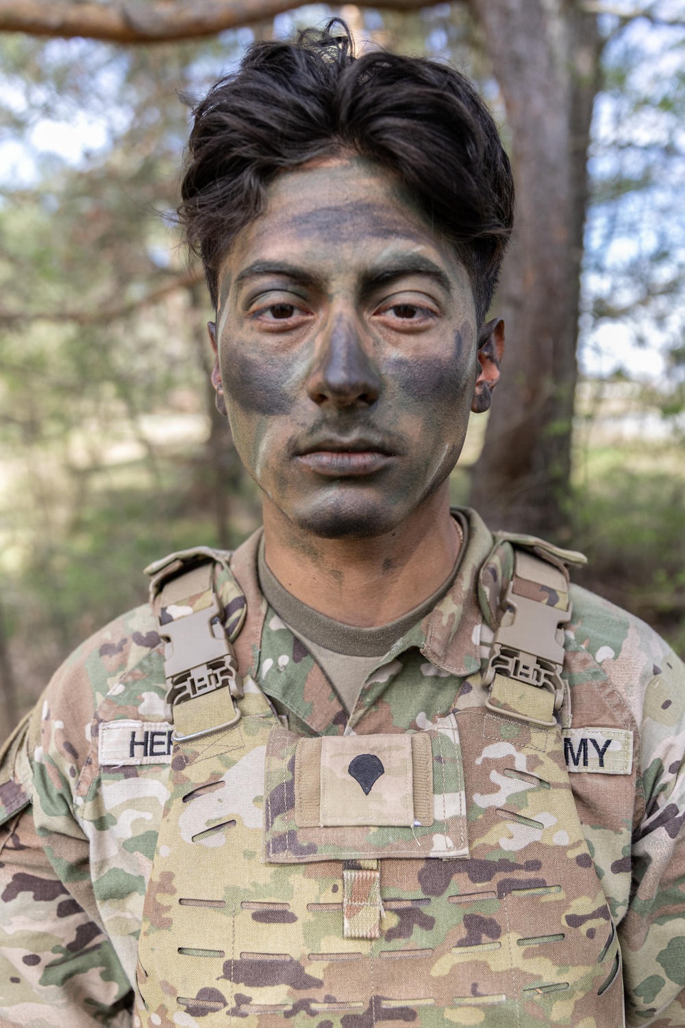 Spc. Isaiah Herrera, 21st TSC BSC competitor