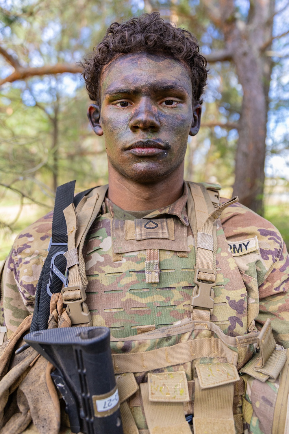 Pfc. Michael Cooper, 21st TSC BSC competitor