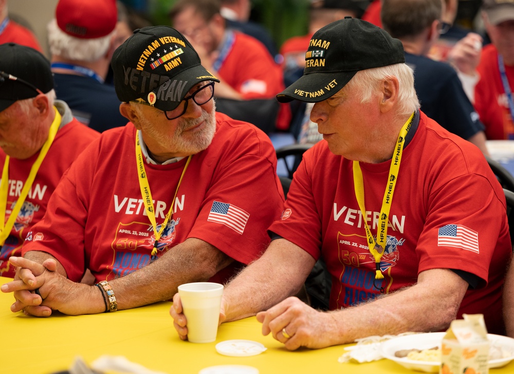 Paying tribute to veterans on the 50th Honor Flight